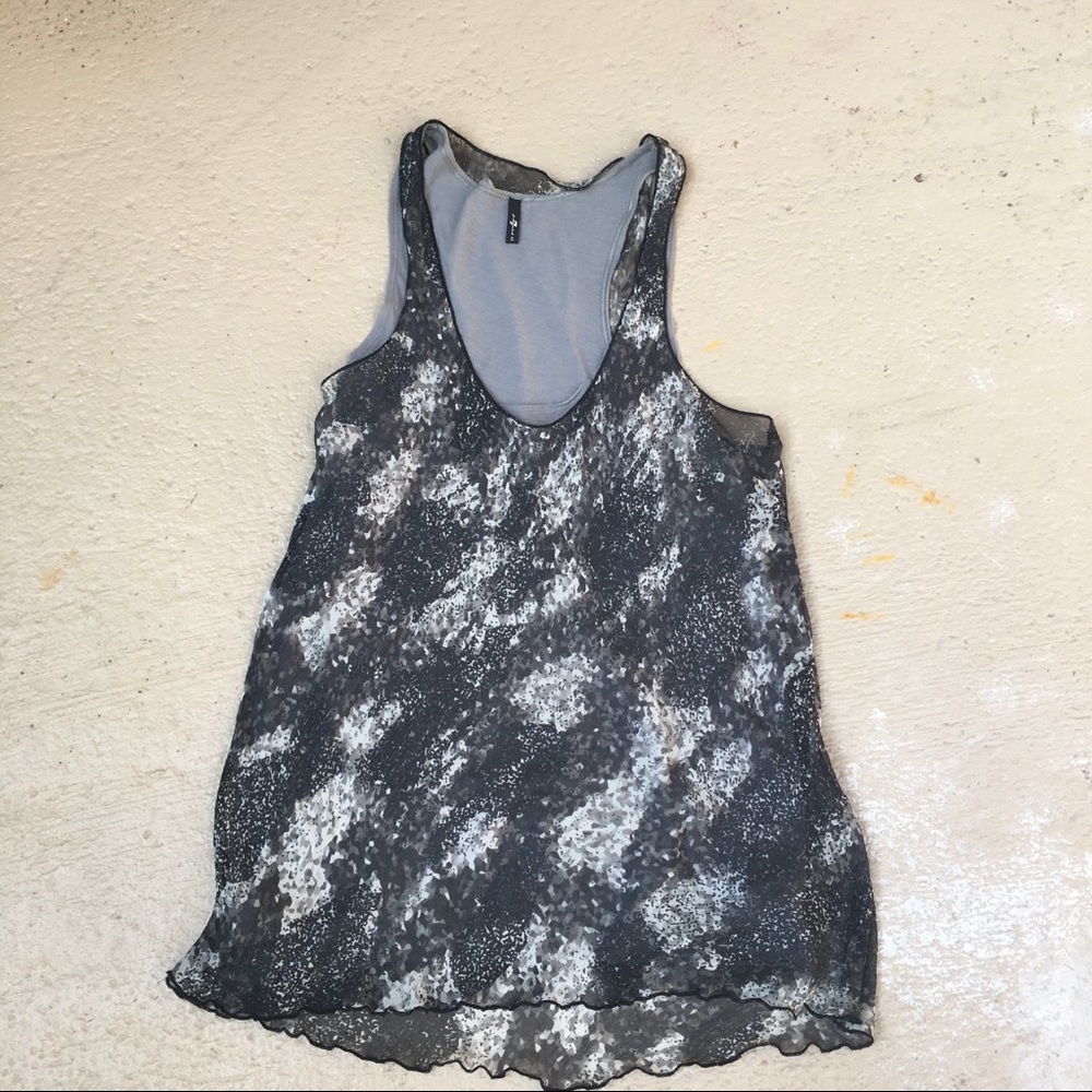 7 For All Mankind Blouse Tank Top